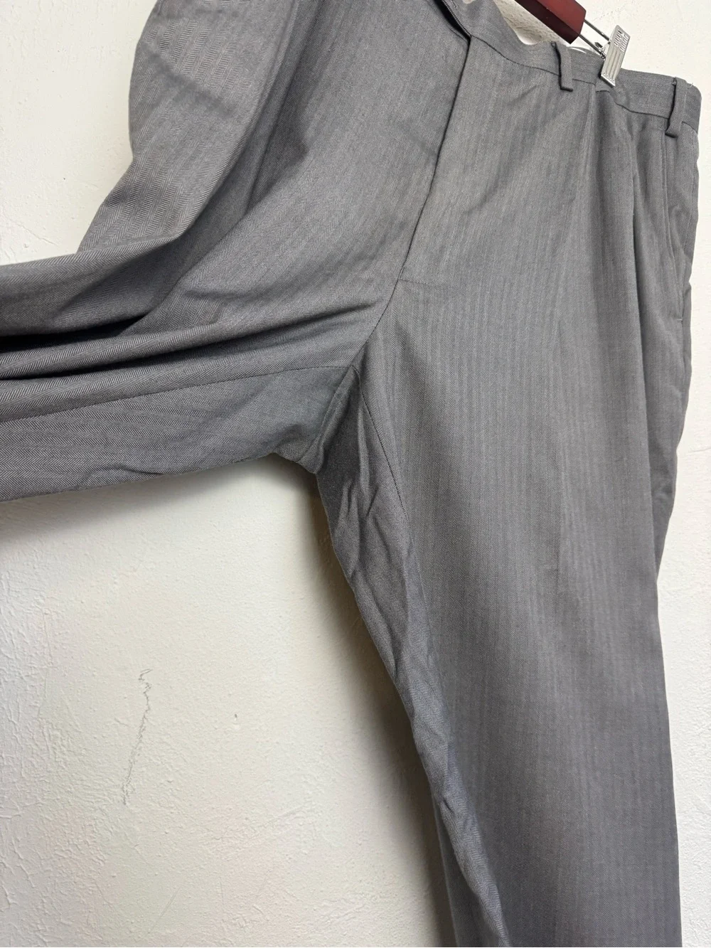 Lauren Ralph Lauren Gray Cuffed Hem Trousers